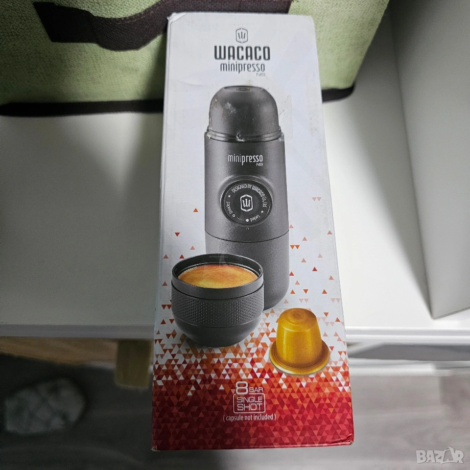 Това е преносима еспресо машина Wacaco Minipresso NS, снимка 1