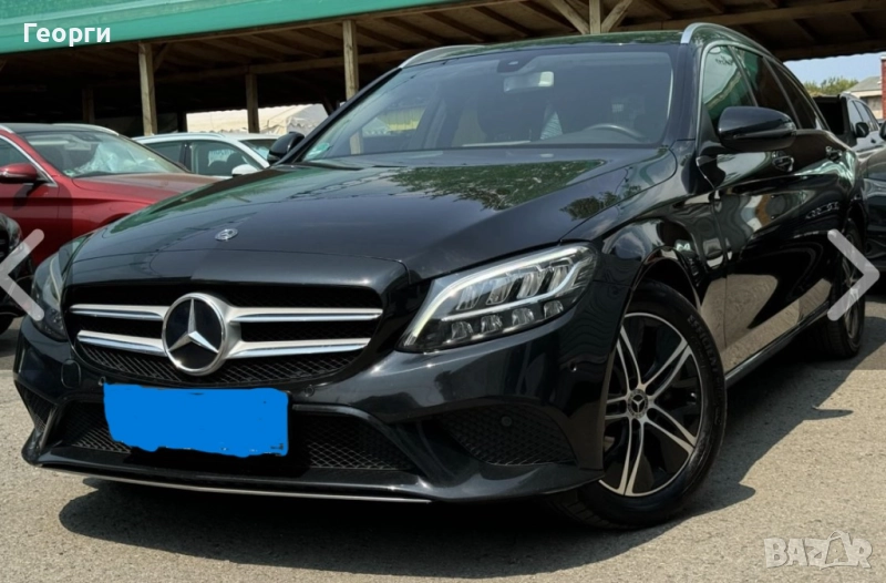 Mercedes C-class C200 2019г facelift 9G-Tronic реални км обслужен, снимка 1