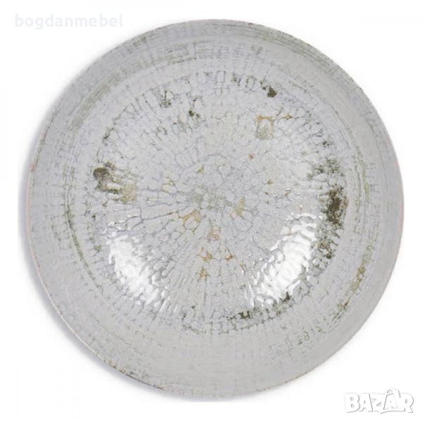 Дълбока чиния La Mediterránea Idris Monaco Блясък Порцелан (ø 21 x 5,3 cm), снимка 1