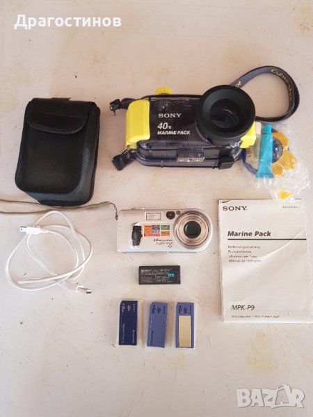 Комплект фотоапарат+подводен фотобокс, снимка 1