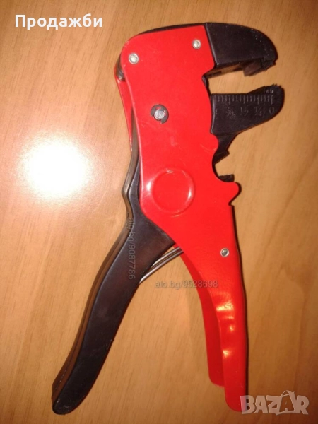 Клещи за заголване на кабел, снимка 1