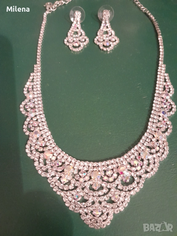 Колие и обеци, снимка 1