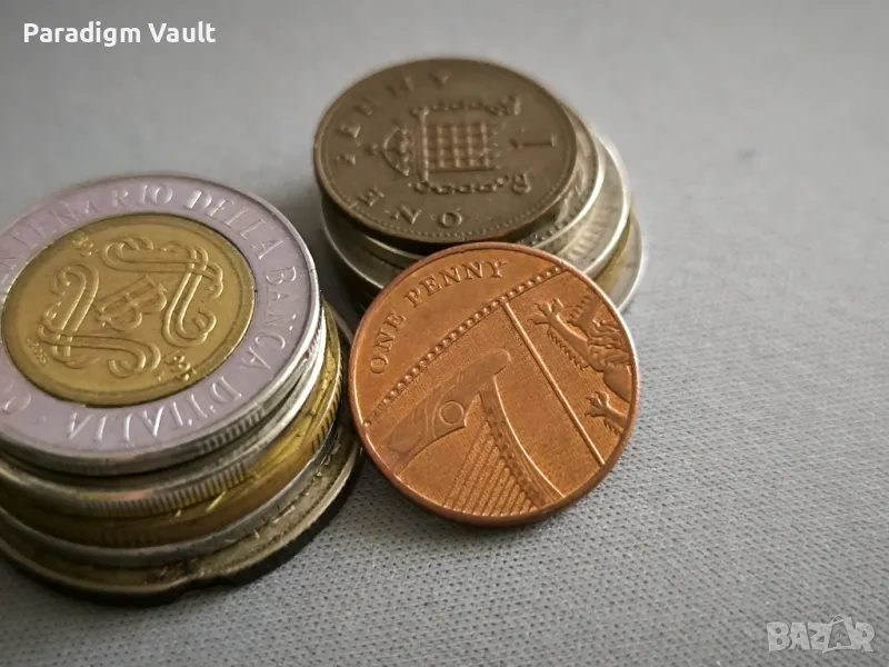 Монета - Великобритания - 1 пени | 2014г., снимка 1