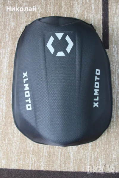 Твърда Аеродинамична Мото Раница, снимка 1