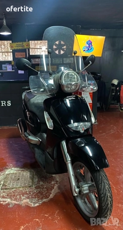 ✅ Висока слюда 🔝 Aprilia Scarabeo 250, снимка 1