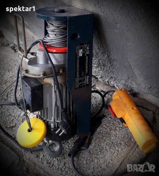 Лебедка телфер за 500 кг на 220 волта, снимка 1