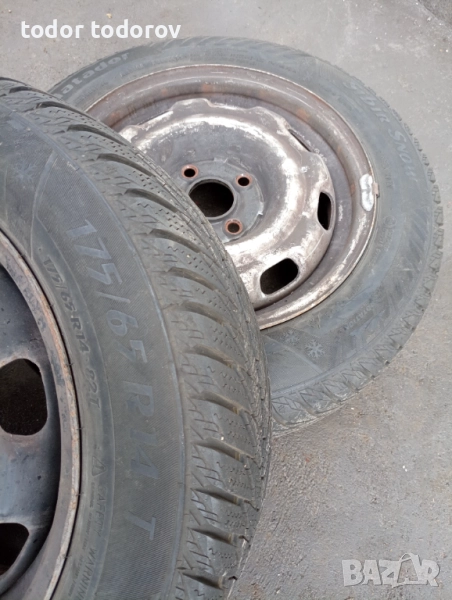 Джанти 14" с гуми , снимка 1
