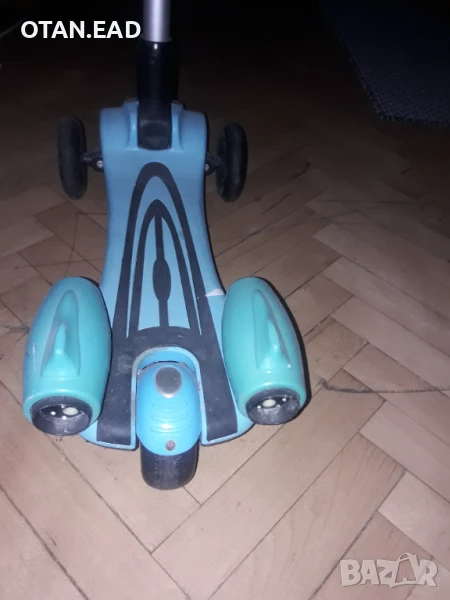 Тротинетка синя , снимка 1