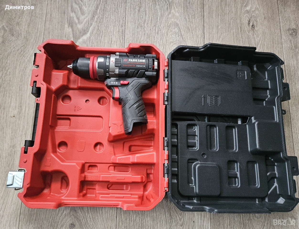 Акумулаторен винтоверт с удар Parkside PSBSAP 12 A1,, снимка 1
