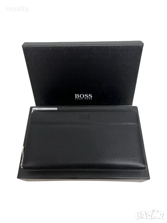 Мъжко Клъч Портмоне Нugo Вoss 010 Естествена Кожа, снимка 1