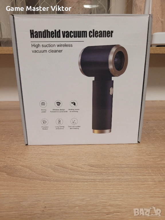 Мощна мини прахосмукачка 2-в-1 – за кола и дома, снимка 1