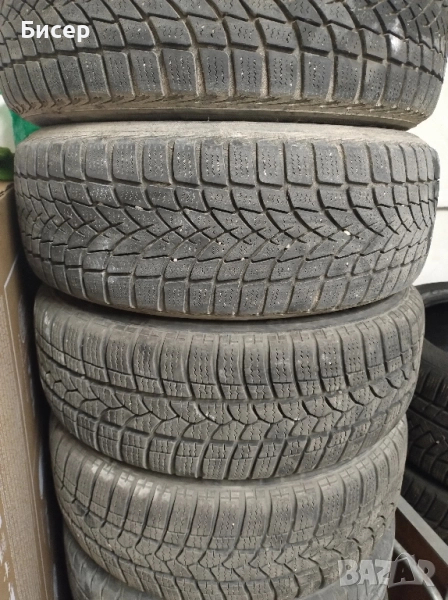 Зимни гуми с железни джанти 5/100(6J ET38/ц.отв.57,1)+Подарък тасове , снимка 1