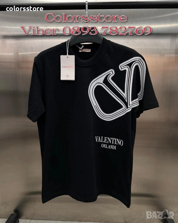 Мъжка бяла тениска Valentino кодIM73, снимка 1