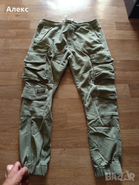 Zara mens cargo pants 32, снимка 1