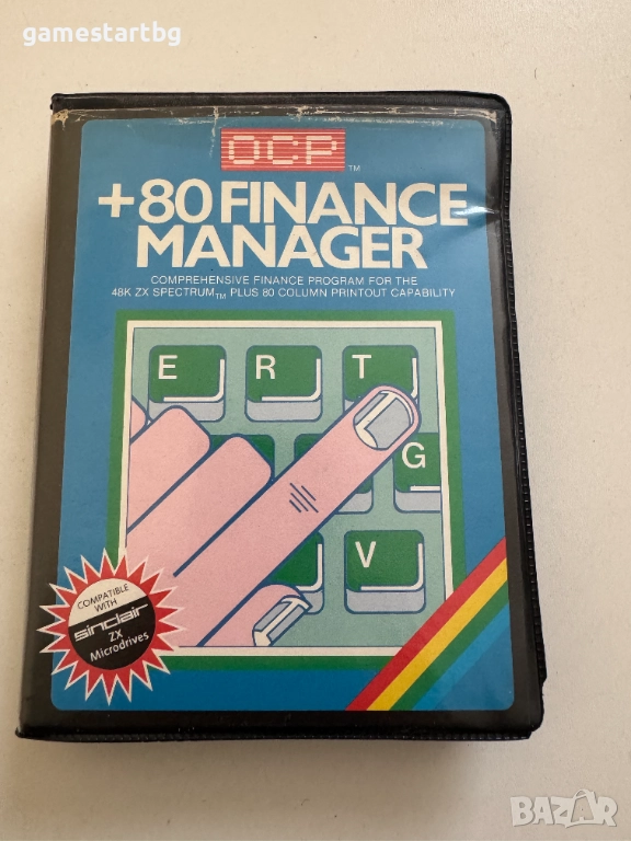 +80 Finance Manager, Sinclair ZX Spectrum, снимка 1