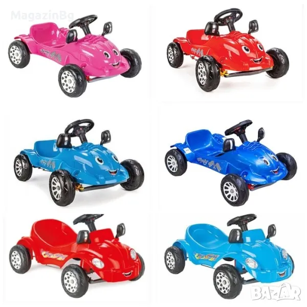 КОЛА с педали Herby /HAPPY HERBY kola количка, снимка 1