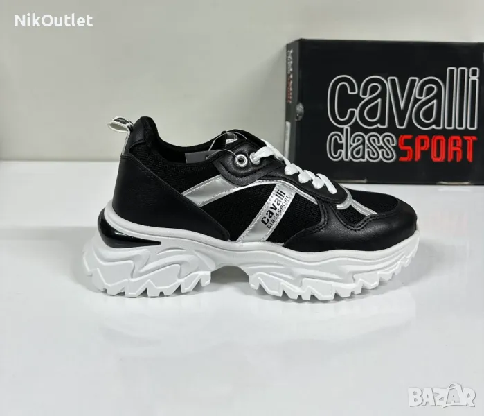 Cavalli Class Sneakers Black, снимка 1