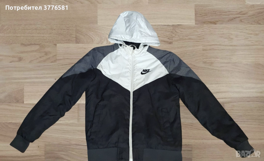 Дебело зимно яке Nike White Jacket , снимка 1