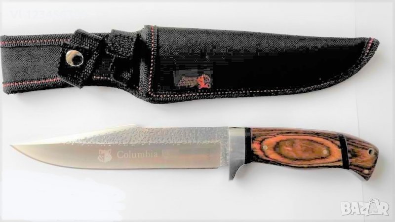 Ловен нож от закалена стомана - Columbia SA68 (180х300), снимка 1