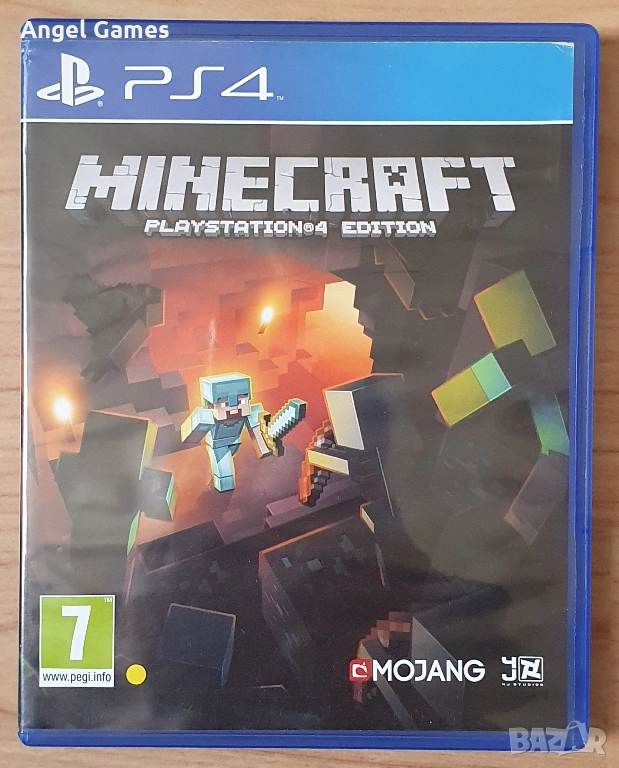 Minecraft PlayStation 4 Edition PS4 Плейстейшън 5 PS5 диск игра, снимка 1