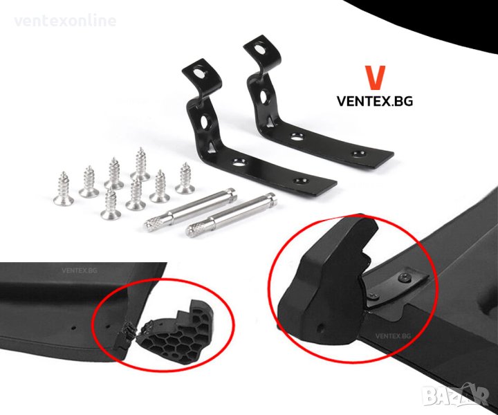 Комплект за фиксиране на пантите на жабката за Audi A4 B6 B7 ауди seat, снимка 1