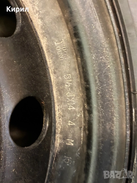 Резервна гума с джанта Шевролет Авео т250 Chevrolet aveo t250, снимка 1