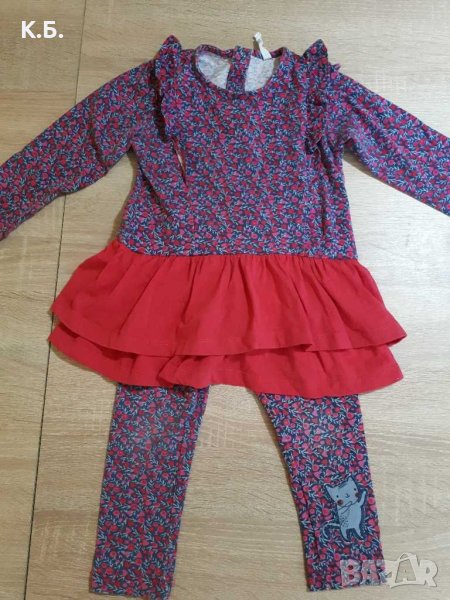 Комплект туника и клинче р-р 86/92, снимка 1