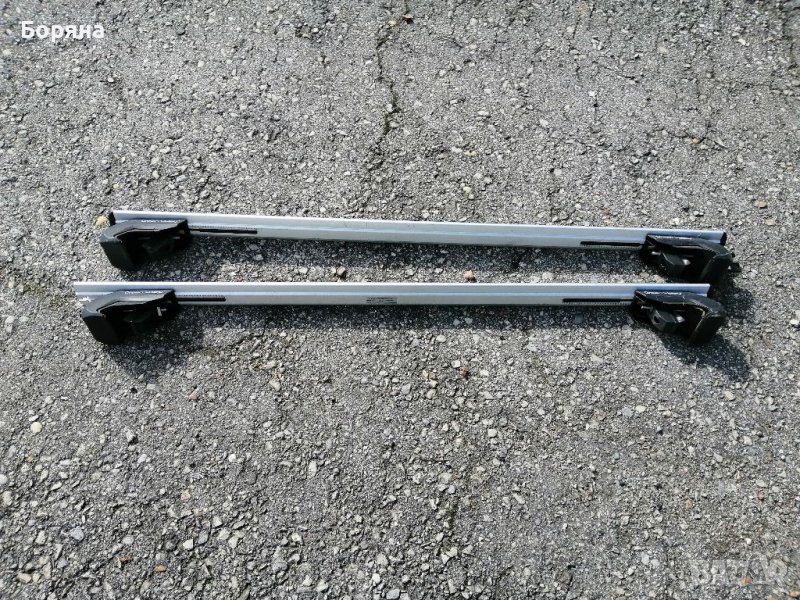 Аеродинамични Алуминиеви товарни греди Trek CC 120 см. Аеродинамичен профил с формата на крило. Перф, снимка 1