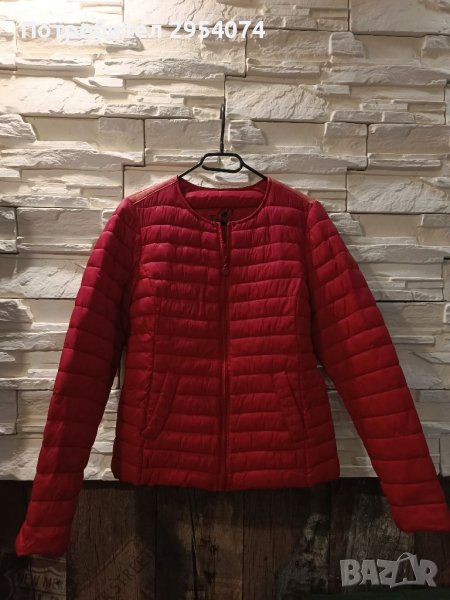 Дамско яке в червено м 25лв, снимка 1