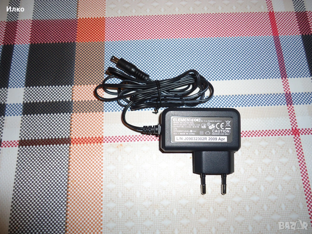 Захранващ адаптер ELEMENTECH - 18V, снимка 1
