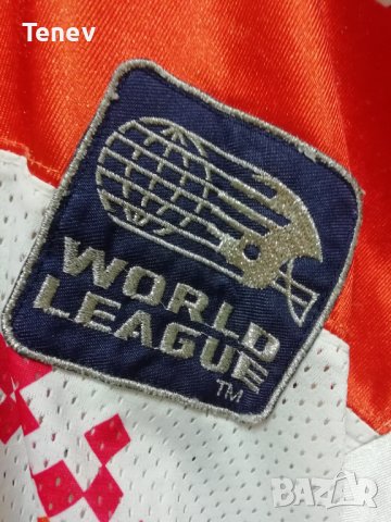 NFL GALAXY FRANKFURT WORLD LEAGUE AMERICAN FOOTBALL REEBOK 95 JERSEY тениска за американски футбол, снимка 5 - Тениски - 39712936