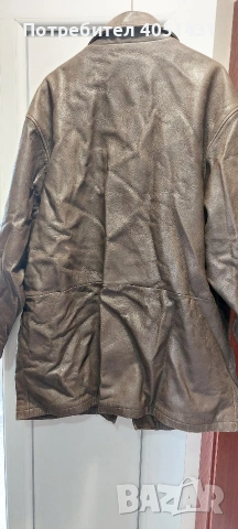 продавам мъжка кожена канатка, снимка 3 - Якета - 53502960