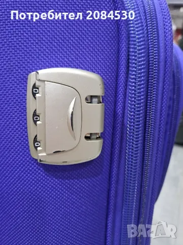 Голям куфар  LAMI (телескопична дръжка, колелца, шифър, уширител), снимка 6 - Куфари - 49116528