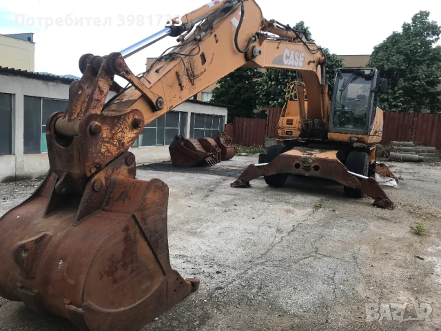 case wx 210-колесен багер, снимка 2 - Индустриална техника - 50563878