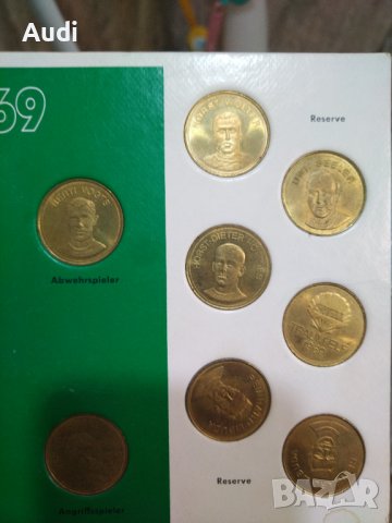 Нумизматичен лот 17 броя монети  Traum Elf 69 МОНЕТИ Световно първенство по футбол Мексико 70, рядък, снимка 3 - Нумизматика и бонистика - 41832841