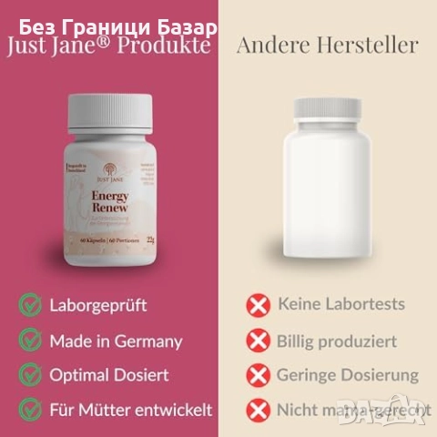 Нова Енергийна добавка с Q10 и B12 – натурален бустер за майки енергия и тонус, снимка 4 - Други - 52655766