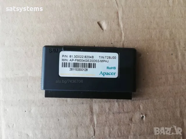 Apacer Solid State Drives - SSD 4 GB - 5 V ADM3 44P/180D ATA