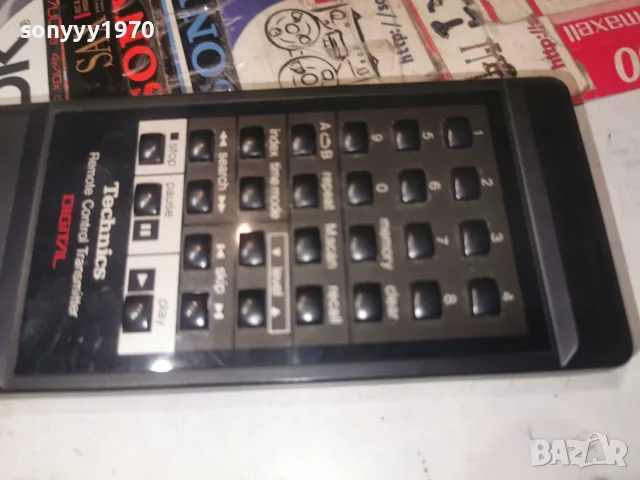 TECHNICS SH-R52 REMOTE MADE IN JAPAN-ВНОС SWISS 1908262105, снимка 15 - Други - 55729632