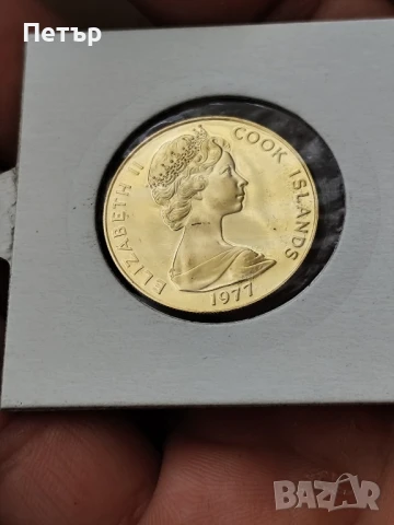 100 златни долара острови Кук , снимка 5 - Нумизматика и бонистика - 51303376