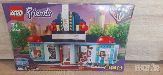 Ново LEGO Friends - Киносалон в Хартлейк Сити (41448)