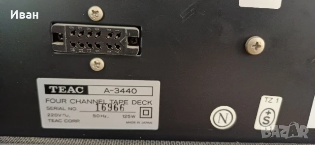 TEAC A-3440, снимка 5 - Декове - 51072718