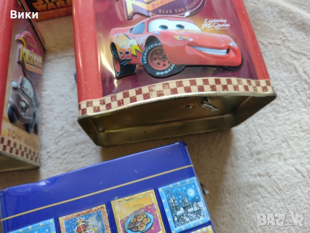 Метални музикални кутии Disney Pixar Cars, снимка 3 - Колекции - 21654059