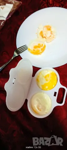 Устройство за яйца на очи , приготвяне в Микровълнова фурна!, снимка 7 - Прибори за хранене, готвене и сервиране - 49961607