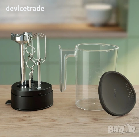 Миксер Philips HR3781/10, Серия 5000, 500W, 5 скорости плюс турбо функция, снимка 3 - Миксери - 53767926