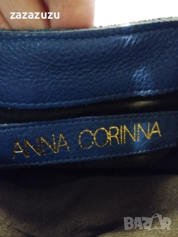 ЕСТЕСТВЕНА КОЖА италианска голяма чанта на ANNA KARINNA, снимка 3 - Чанти - 53120743