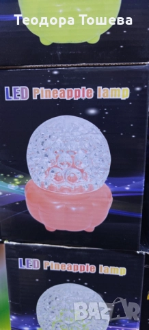 Кристална топка въртяща се , снимка 2 - Декорация за дома - 52794636