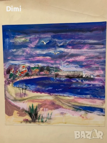 КИРИЛ НЕДЯЛКОВ смесена техника, снимка 4 - Картини - 52827467