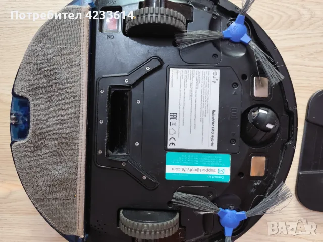 Робот прахосмукачка за сухо и мокро почистване RoboVac G10 Hybrid , снимка 4 - Прахосмукачки - 47966620