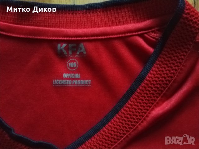 Корея футболна тениска памук размер Л, снимка 6 - Футбол - 35797494