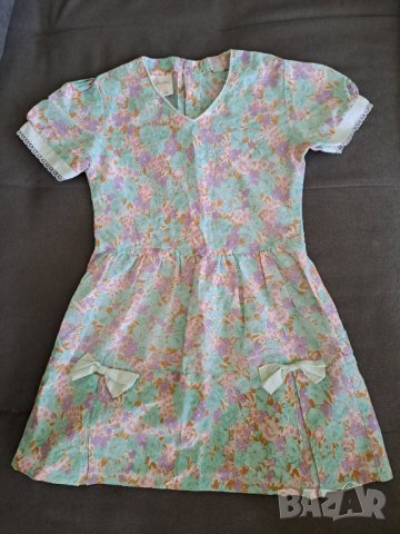 Детска лятна рокля за 5-6 год